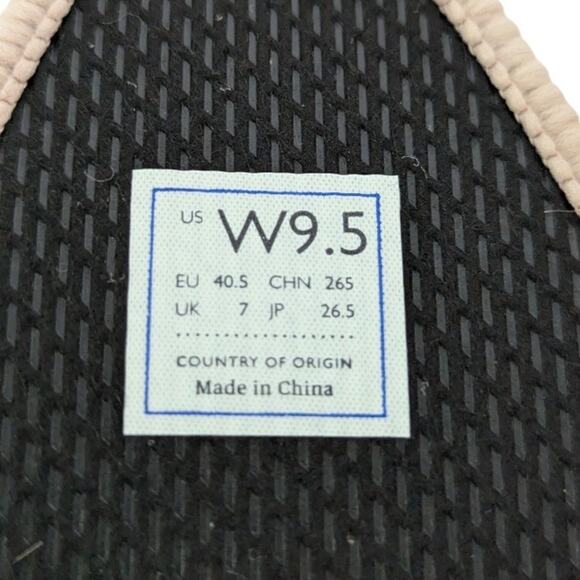 Rothys Pink Rosebud Point Toe Mary Jane Knit Bow Ballet Flats Size 9.5 - Picture 10 of 11